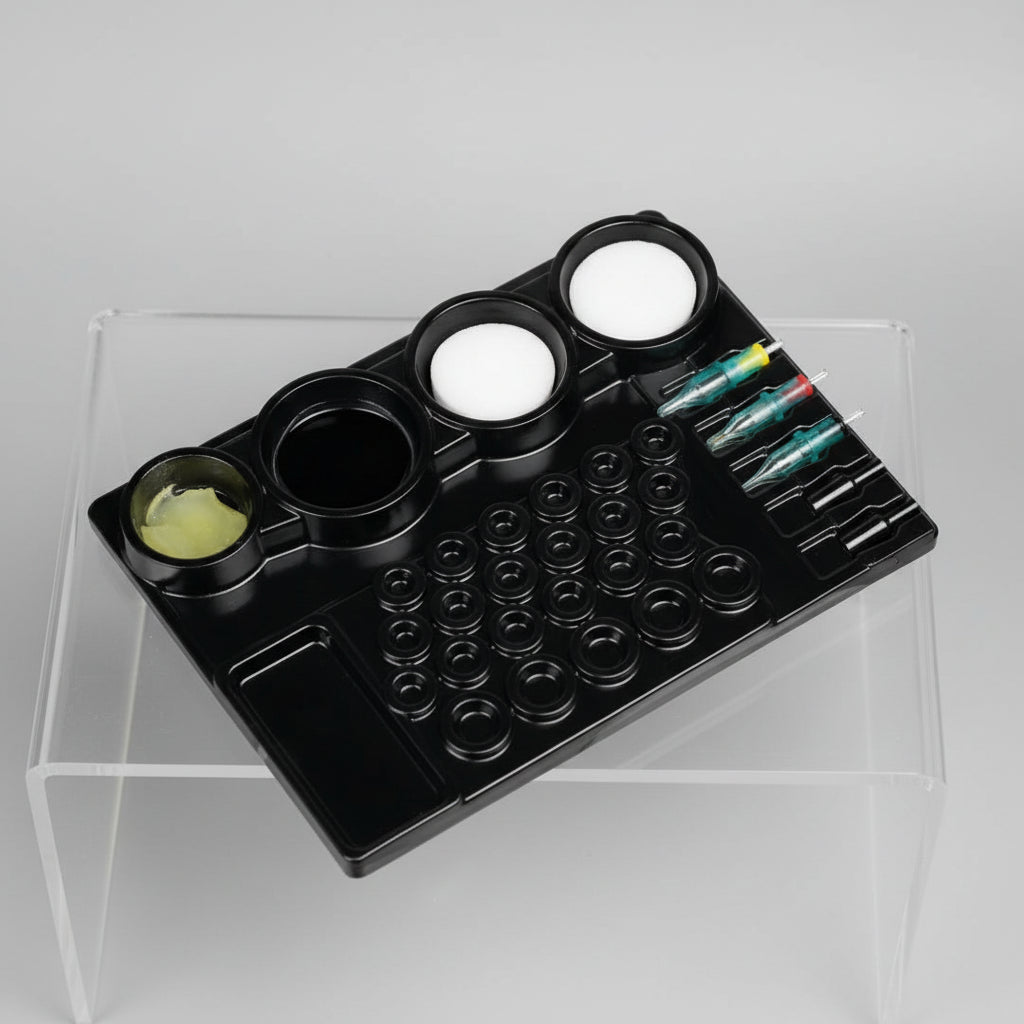 Suporte descartável para materiais de tatuagem - 24 unidades