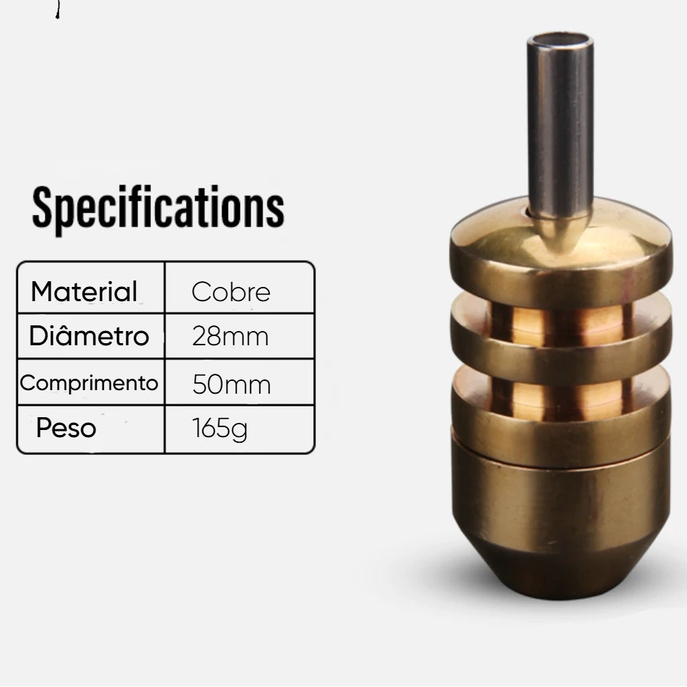 Grip para ponteira - firmeza e precisão profissionais