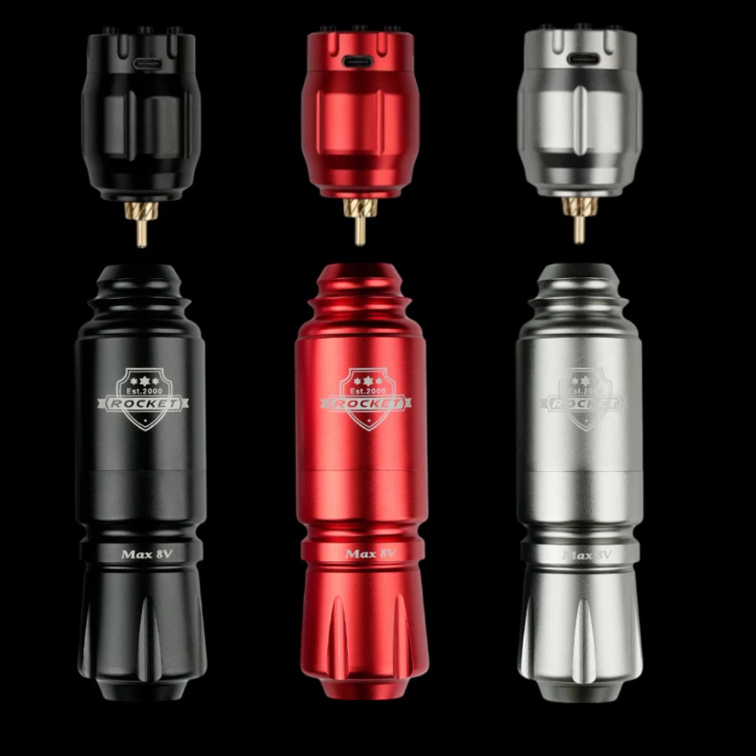 Máquina Pen Rocket com bateria portátil