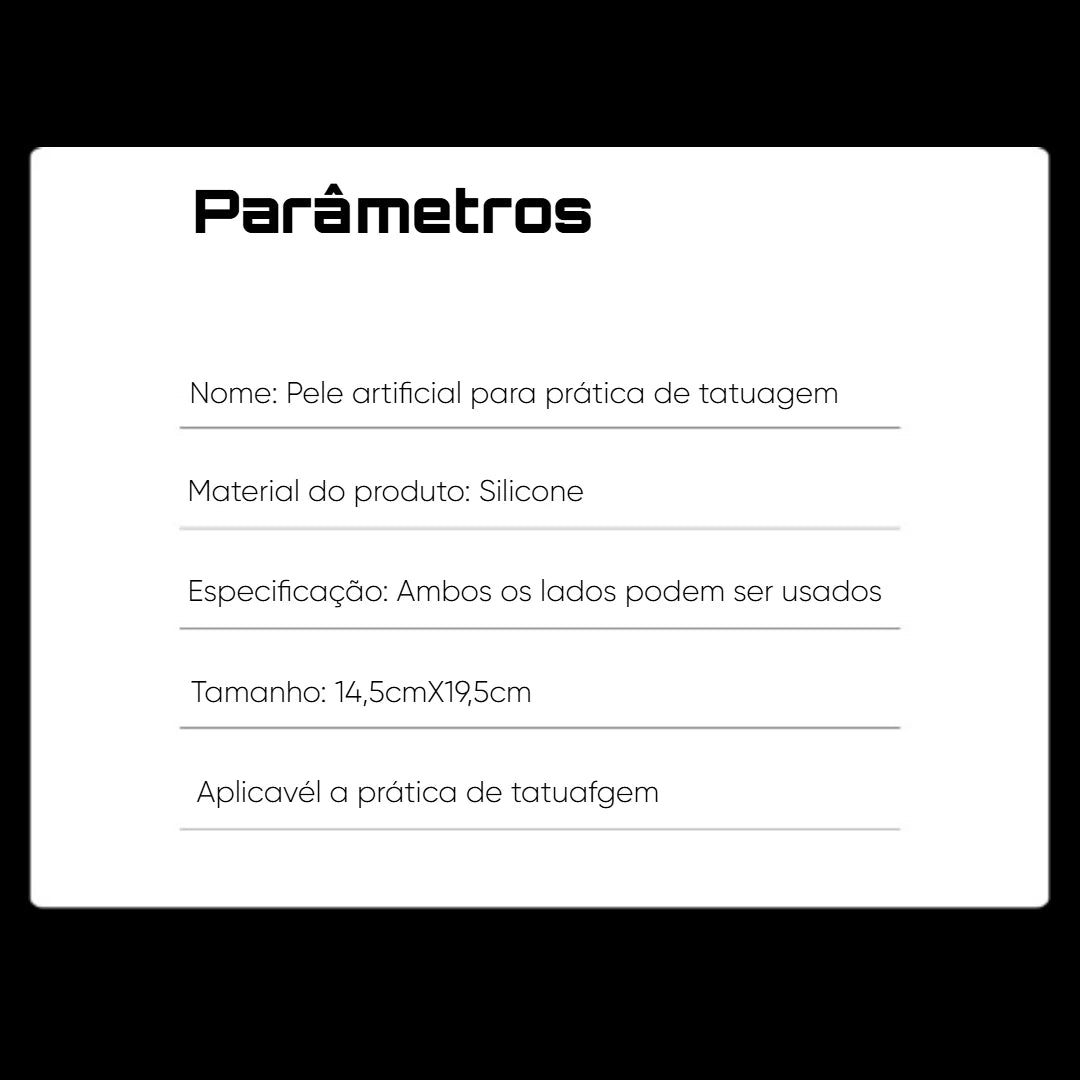 Pele Artificial Skin Ink